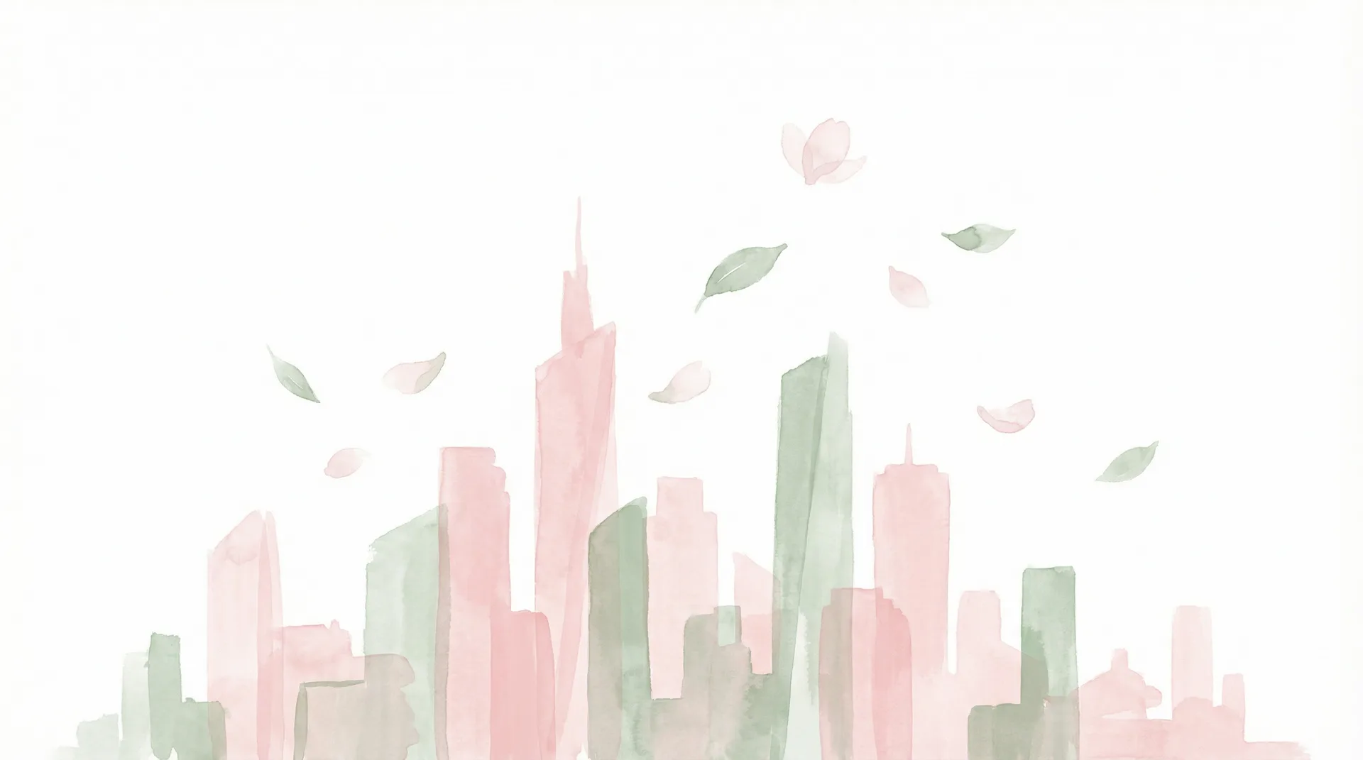 城市花艺地图背景 - 探花网