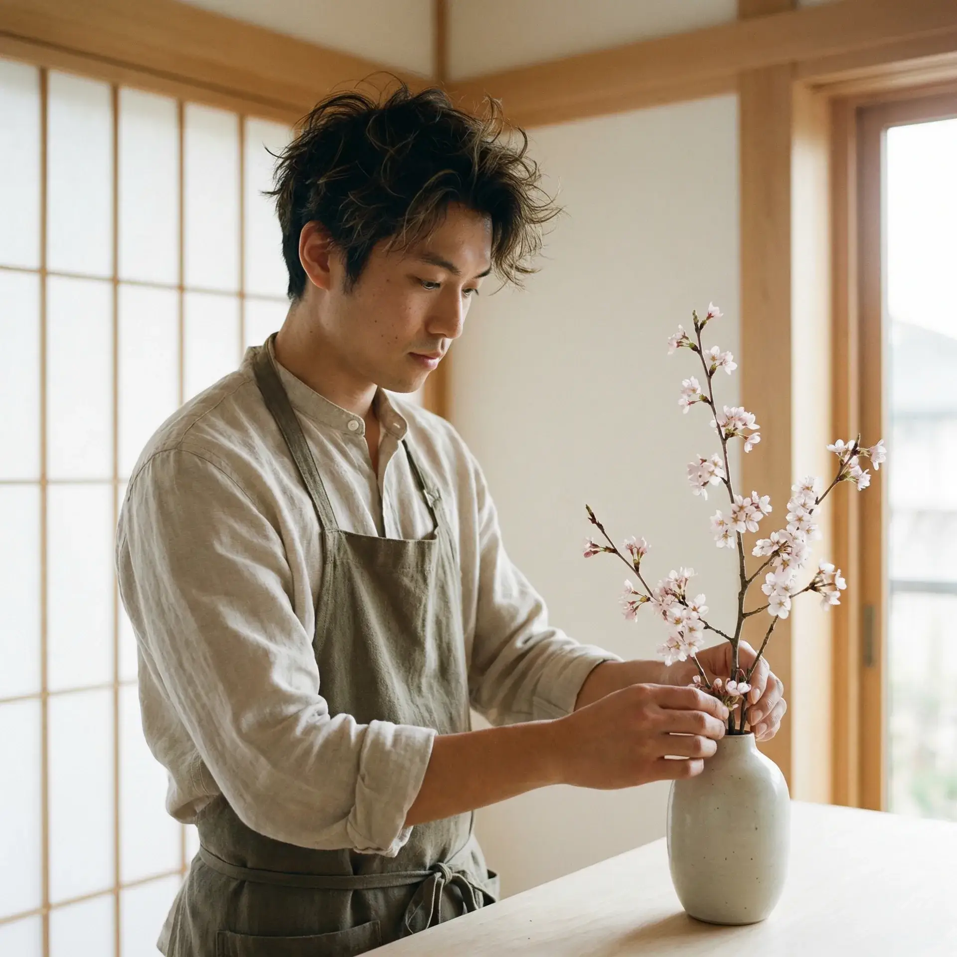 认证花艺师林见山 - 探花网